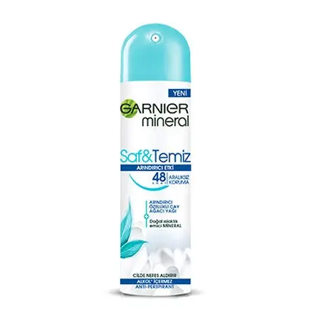 Garnier Mineral Deodorant Saf Temiz 150 ml - 1