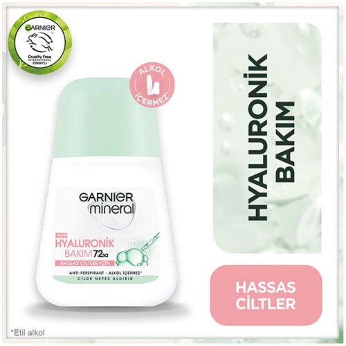 Garnier Mineral Hyaluronik Bakım Roll-On Deodorant - 1