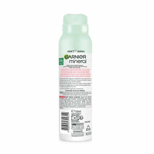 Garnier Mineral Hyaluronik Bakım Sprey Deodorant 150 ml - 5