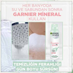 Garnier Mineral Hyaluronik Bakım Sprey Deodorant 150 ml - 3