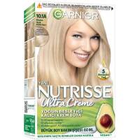 Garnier Nutrisse Yoğun Besleyici Kalıcı Krem Saç Boyası - Ekstra Açık Küllü Sarı 10,1A