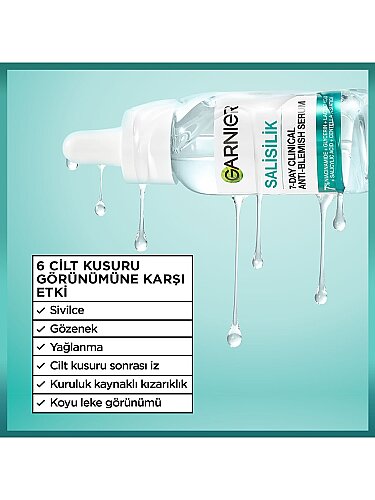 Garnier Salisilik Clinical Sivilce Karşıtı Serum 30 ml - 4