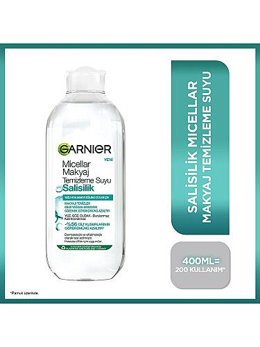 Garnier Salisilik Micellar Makyaj Temizleme Suyu 400 ml - 1