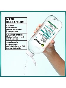 Garnier Salisilik Micellar Makyaj Temizleme Suyu 400 ml - 4