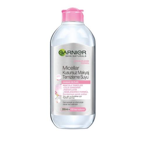 Garnier Skin Naturals Makyaj Temizleme Suyu Hassas Ciletler 200 ml - 2