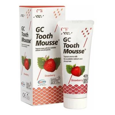 GC Tooth Mousse Çilekli 40 gr - 1