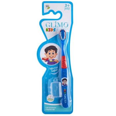 Glimo Kids Ekstra Yumuşak Mavi Diş Fırçası - 1