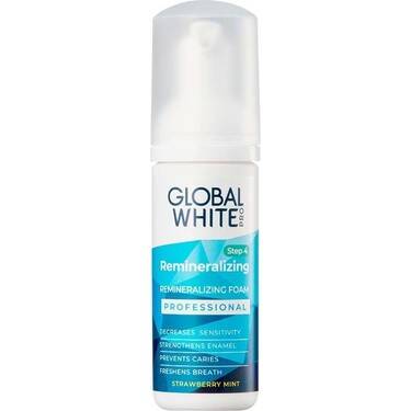 Global White Remineralizing Foam Mint 50 ml - 1