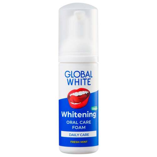 Global White Whitening Foam Fresh Mint 50 ml - 1