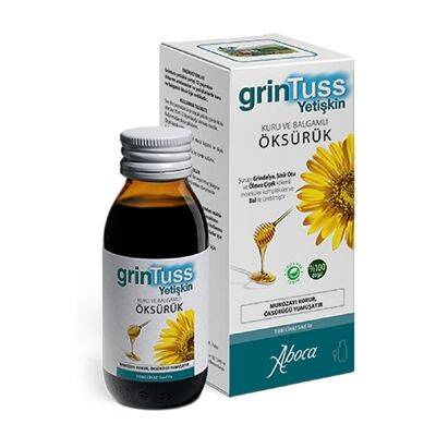 Grintuss Yetişkin Öksürük Şurubu 128 gr - 1