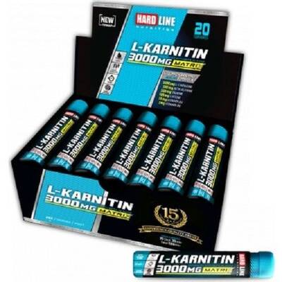 Hardline L-Carnitine Limon Aromalı 3000 mg 20 Shots - 2