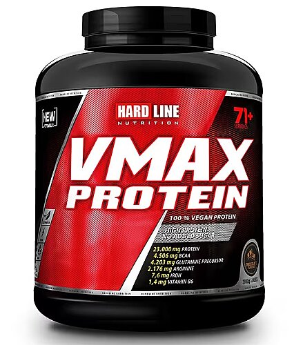 Hardline Vmax Bitkisel Protein Çikolatalı 2000 gr - 1