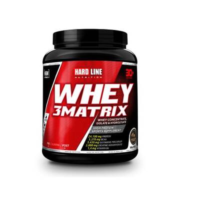 Hardline Whey 3 Matrix Çikolatalı 908 gr - 1