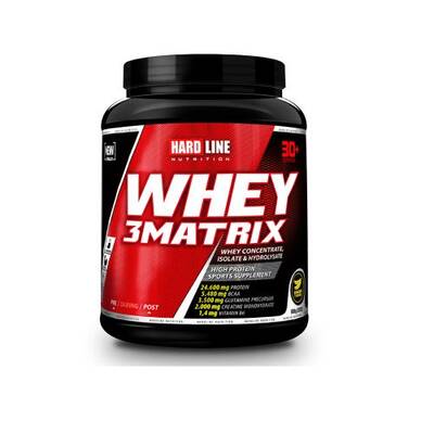 Hardline Whey 3 Matrix Muzlu 908 gr - 1