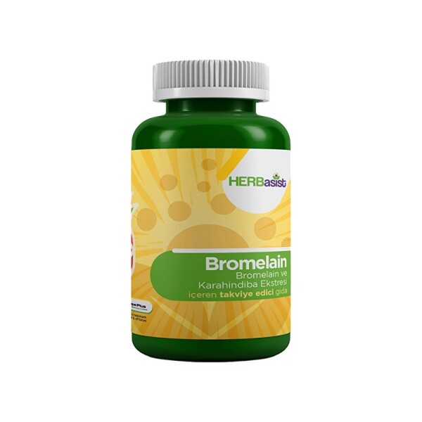 Herbasist Bromelain 60 Kapsül - 1