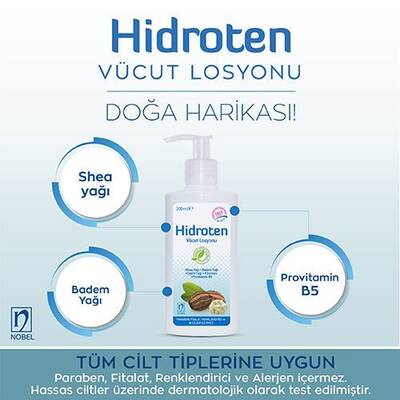 Hidroten Vücut Losyonu 200 ml - 3