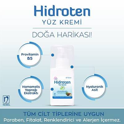 Hidroten Yüz Kremi 50 ml - 3