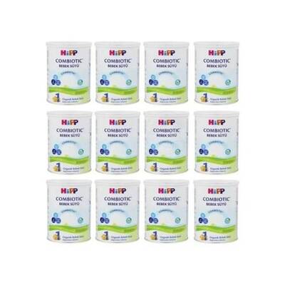 Hipp 1 Combiotic Organik Bebek Sütü 12'li 350 gr - 1