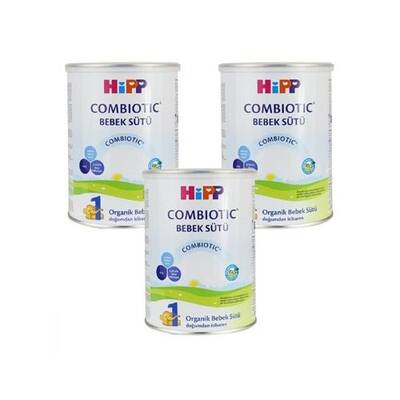 Hipp 1 Combiotic Organik Bebek Sütü 3'lü 350 gr - 1