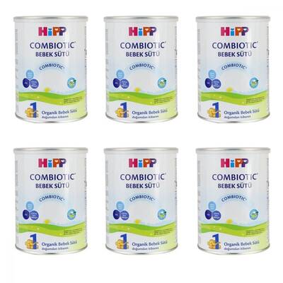 Hipp 1 Combiotic Organik Bebek Sütü 6'lı 350 gr - 1