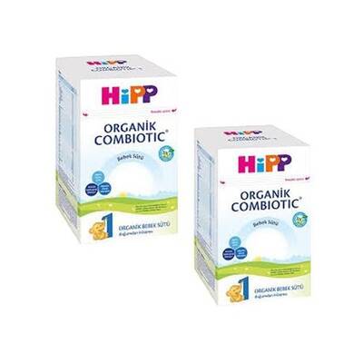 Hipp 1 Organik Combiotic Bebek Sütü 2'li 800 gr - 1