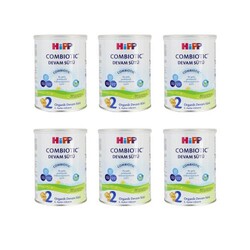 Hipp 2 Combiotic Organik Devam Sütü 350 gr (6lı Avantaj Paketi)
