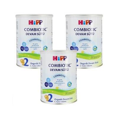 Hipp 2 Combiotic Organik Devam Sütü 3'lü 350 gr - 1