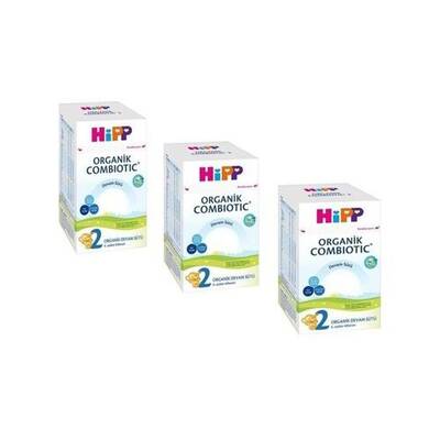 Hipp 2 Organik Combiotic Devam Sütü 3'lü 800 gr - 1