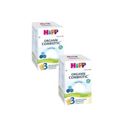 Hipp 3 Organik Combiotic Devam Sütü 2'li 800 gr - 1