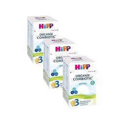 Hipp 3 Organik Combiotic Devam Sütü 3'lü 800 gr