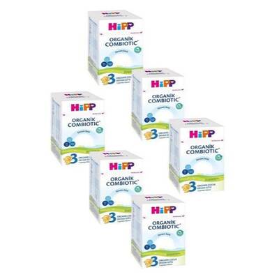 Hipp 3 Organik Combiotic Devam Sütü 6'lı 800 gr - 1