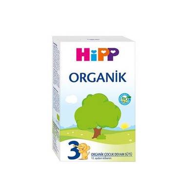 Hipp 3 Organik Devam Sütü 600 gr - 1