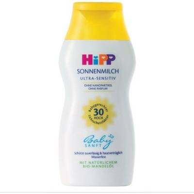 Hipp Çocuk Güneş Sütü Babysanft SPF30 200 ml - 1