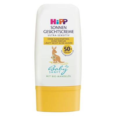 Hipp Çocuk Yüz Güneş Kremi Babysanft 30 ml - 1