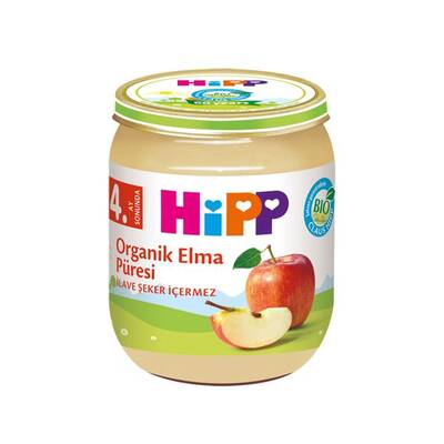 Hipp Organik Elma Püresi 125 gr - 1