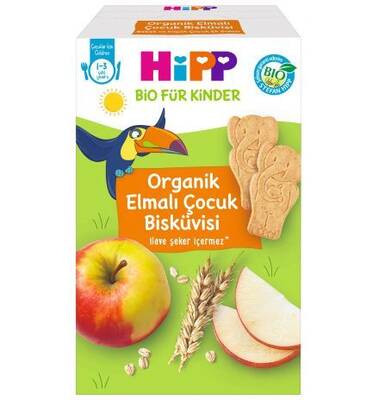 Hipp Organik Elmalı Çocuk Bisküvisi 150 gr - 1