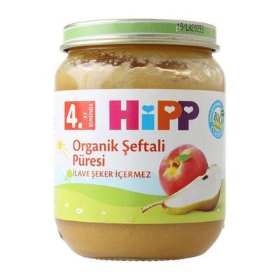 Hipp Organik Şeftali Püresi 125 gr - 1