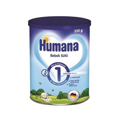 Humana 1 Bebek Sütü 350 gr Metal Kutu - 1