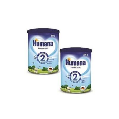 Humana 2 Devam Sütü 2'li 800 gr - 1