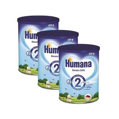 Humana 2 Devam Sütü 350 gr 3 Adet - 1