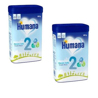 Humana Mypack Devam Sütü 2 800 gr 2'li Avantaj Paketi - 1