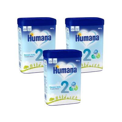 Humana Mypack Devam Sütü 2 800 gr (3'lü Avantaj Paketi) - 1