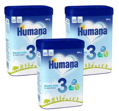 Humana Mypack Devam Sütü 3 800 gr (3'lü Avantaj Paketi) - 1