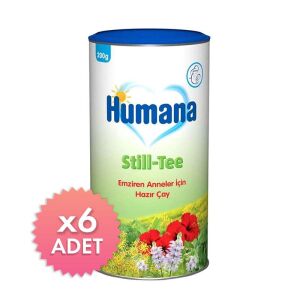 Humana Still Tee Emziren Anneler için Hazır Çay 200 gr (6lı Avantaj Paketi)