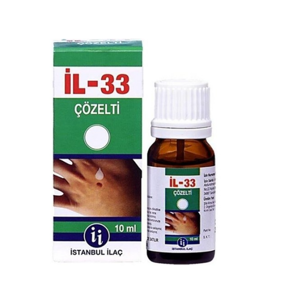 İL-33 Siğil Giderici Solusyon 10 ml - 1