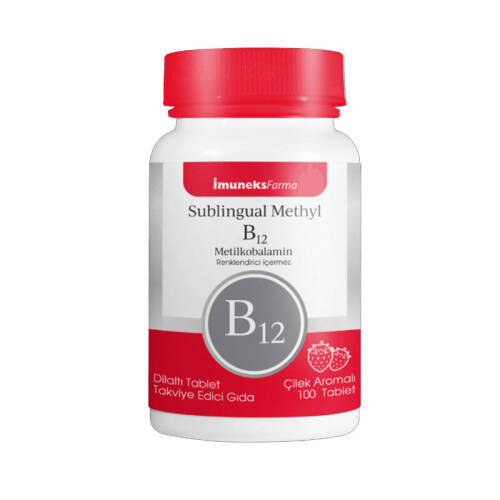 Imuneks Farma B12 1,000 mcg 100 Tablet - 1