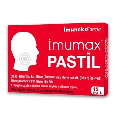 İmuneks Imumax Pastil 12'li - 1