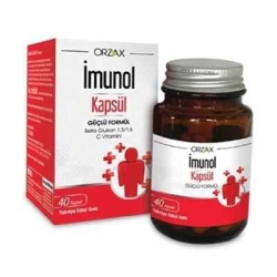Imunol 40 Kapsül %25 İndirimli