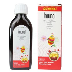 İmunol Ballı Çilek Aromalı Şurup 150 ml - 2