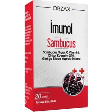 İmunol Sambucus 20 Kapsül - 1